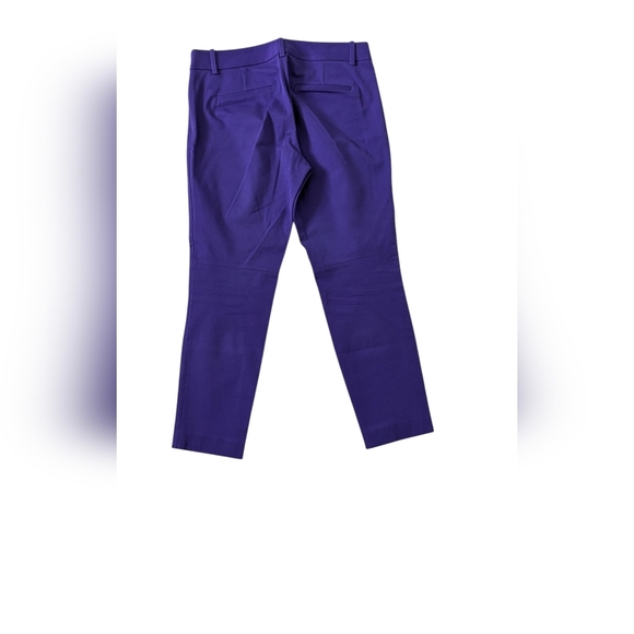 Aritzia T.Babaton Purple Tailored Dress Pants Women’s Size 8 Side Zipper - Picture 3 of 12
